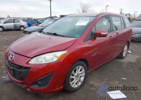 2013 Mazda Mazda5 Sport из США, поврежденный, VIN JM1CW2BL8D0154797